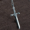 Sword Pendant Necklace | Sword Necklace | Silver Equinox