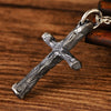 Silver Cross Necklace | Men's Cross Necklace | Silver Equinox