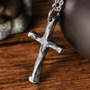 Silver Cross Necklace | Men's Cross Necklace | Silver Equinox