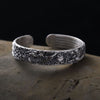 Phoenix Dragon Silver Cuff Bracelet | Dragon Bracelet | Silver Equinox