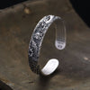 Phoenix Dragon Silver Cuff Bracelet | Dragon Bracelet | Silver Equinox