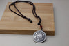 Tibetan Mantra Fine Silver Pendant | Pendant | Silver Equinox