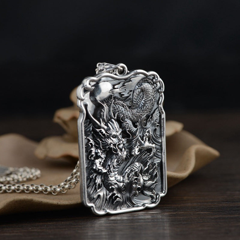 Silver Dragon Pendants | Dragons Pendant | Silver Equinox