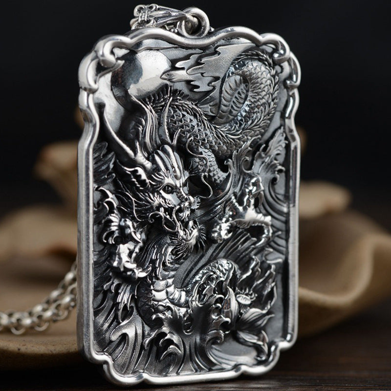 Silver Dragon Pendants | Dragons Pendant | Silver Equinox