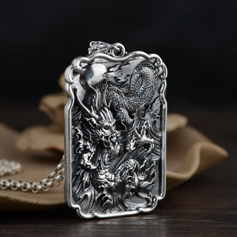 Silver Dragon Pendants | Dragons Pendant | Silver Equinox