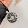 Tibetan Mantra Fine Silver Pendant | Silver Pendant | Silver Equinox