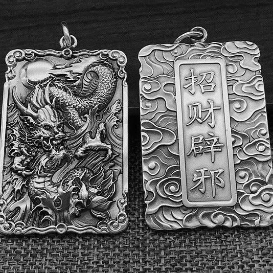 Silver Dragon Pendants | Dragons Pendant | Silver Equinox