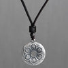 Solid Tibetan Mantra Pendant | Mantra Pendant | Silver Equinox