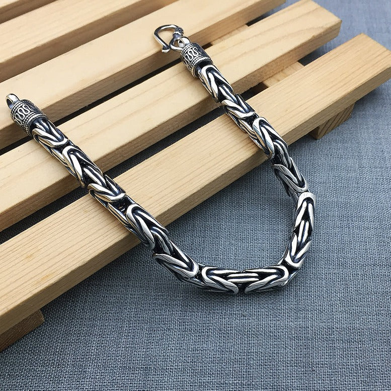 Byzantine Silver Bracelet | Byzantine Bracelet | Silver Equinox