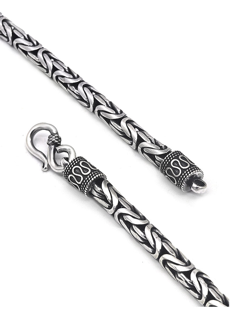 Byzantine Silver Bracelet | Byzantine Bracelet | Silver Equinox