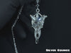 Load and play video in Gallery viewer, LOTR Arwen 925 Sterling Silver Necklace - Silver Equinox